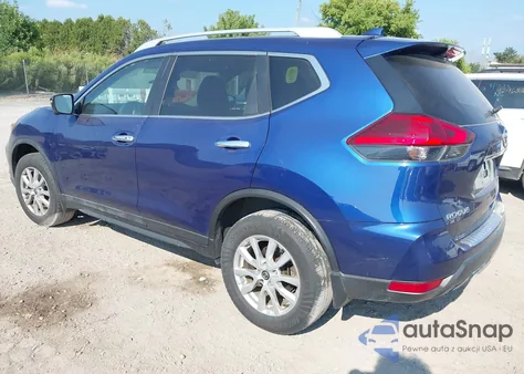 2017 Nissan Rogue Sv из США, поврежденный, VIN 5N1AT2MV5HC882401